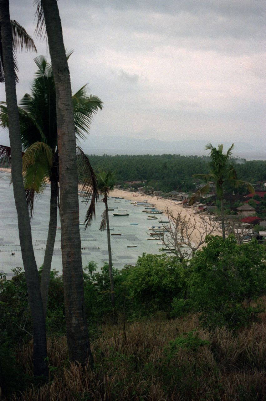 The beach at Nusa Lembongan